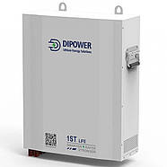 Акумулятор Dipower Wall Mounted 48V/120AH, 5760W*h (BYD NMC, 13S1P, літій-іонний акумулятор для ДБЖ (UPS)), фото 5