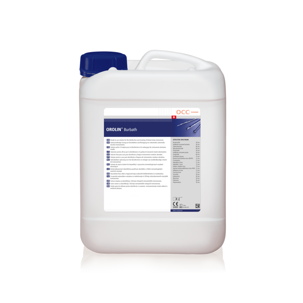 OROLIN Burbath (ОРОЛІН Бурбас) для дезінфекції інструментів, 5 л, фото 1