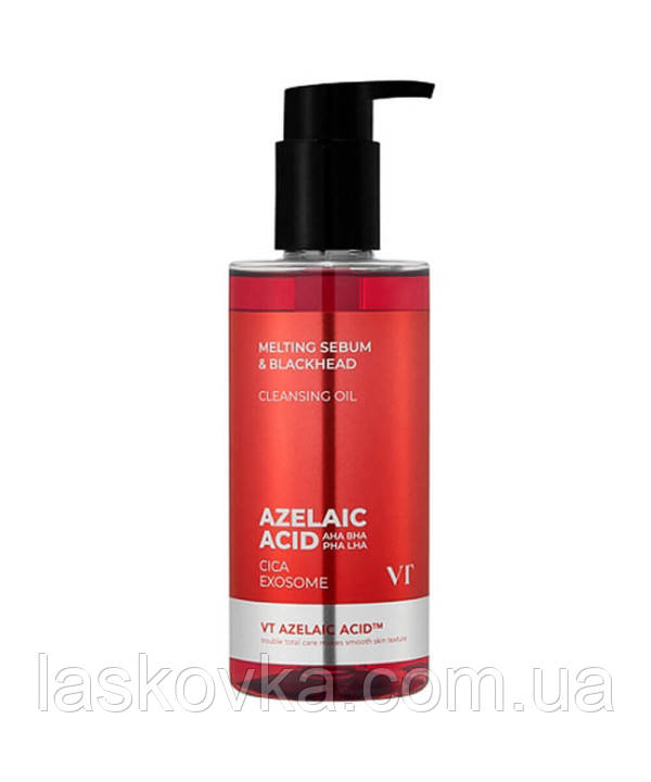 Гидрофильное масло с азелаиновой кислотой VT Cosmetics Az Care Cleansing Oil 200 мл, фото 1
