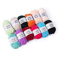 Набір пряжі YarnArt Dolce Mini (ЯрнАрт Дольче Міні) 12 кольорів