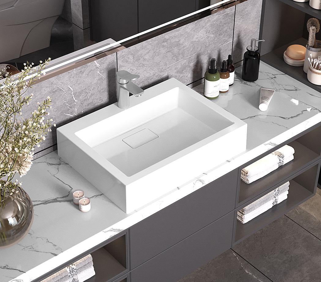 Раковина, Умивальник, накладний Luxor Imperio 60, фото 1