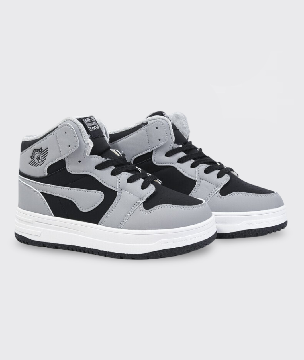 Черевики підліткові утеплені сірі (T9080-2), фото 1