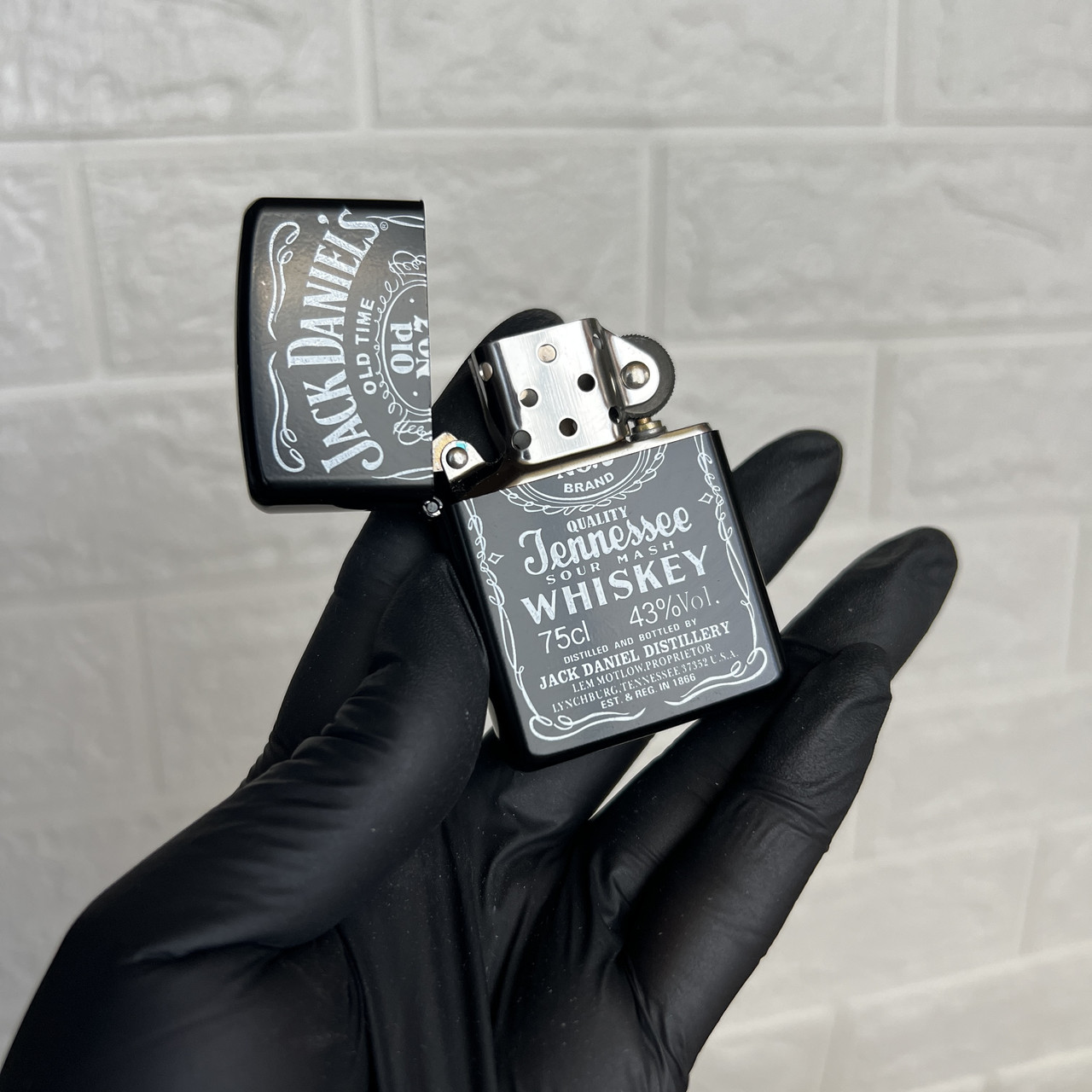 Подарункова бензинова запальничка Jack Daniels №3, фото 1