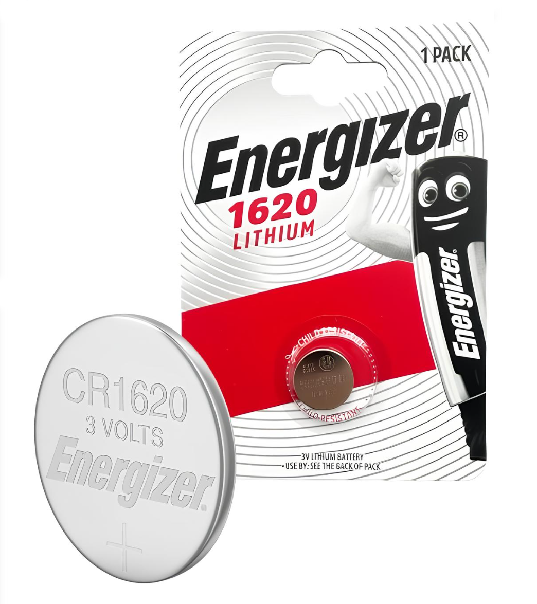 Батарейка Energizer CR1620 3V Lithium, фото 1