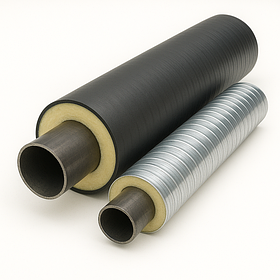 Труби теплоізольовані в ПЕ і СПІРО оболонці ДСТУ Б В.2.5-31:2007