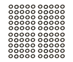 Шайба регулювальна; дизельної форсунки; МТЗ; 8.00х4.00 мм; товщина 0.1 мм. 100 шт