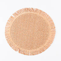 Серветка сервірувальна на стіл кругла Ø38 (см) під тарілки HP-35-7BR