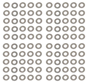 Шайба регулювальна; дизельної форсуки; КамАЗ; BOSCH; 10х5-0,1мм; 100шт.