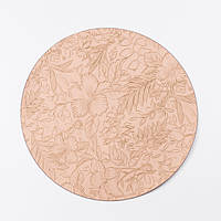 Серветка сервірувальна на стіл кругла Ø38 (см) Бежева HP-35-8BE