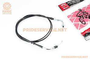 Трос газу 4Т-50c (кріплення верхнє з різзю) (трос 209 см; кожух 199см)