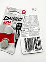 Батарейка Energizer CR2016 3V Lithium (2 штуки), фото 3