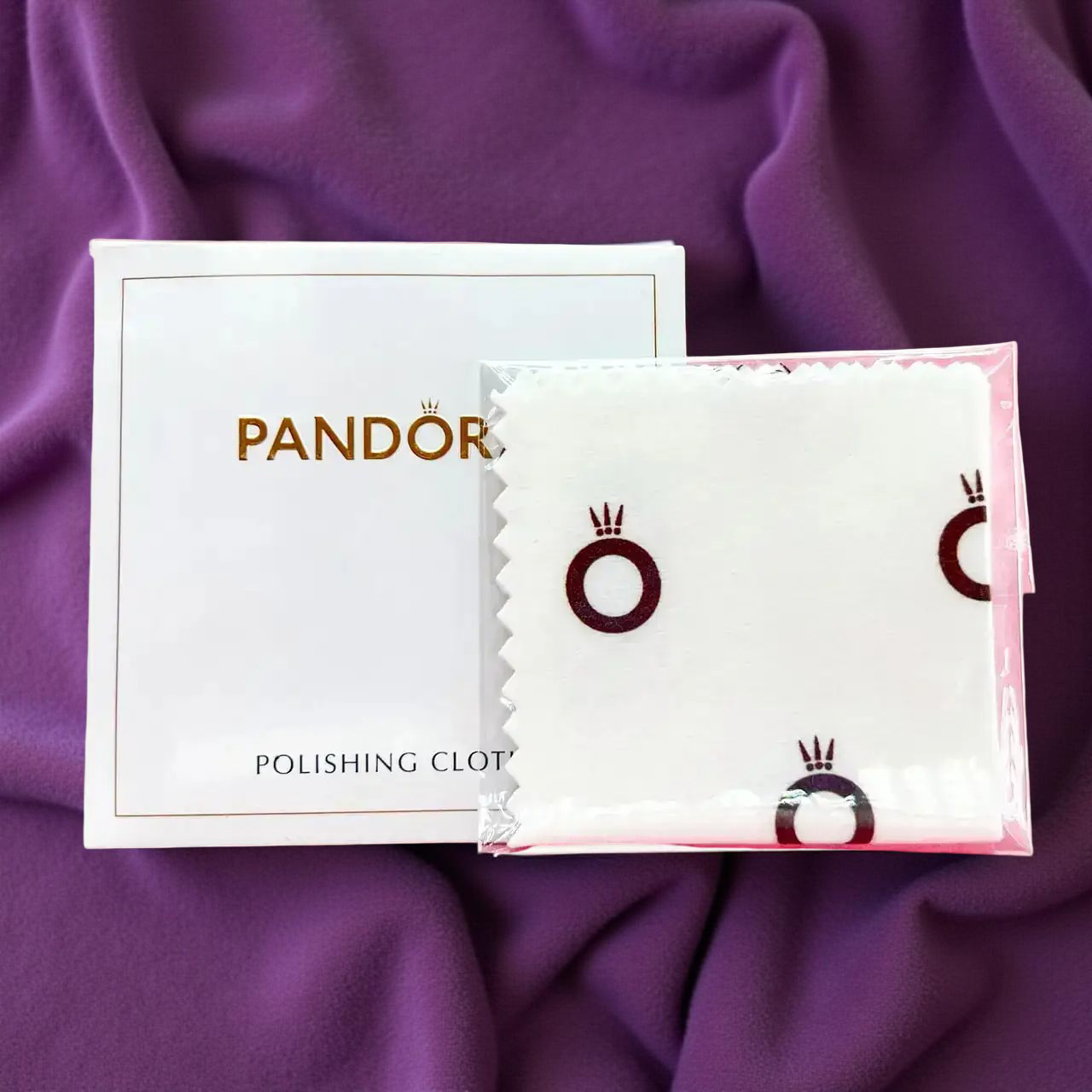 Полірувальна серветка для догляду за прикрасами, фото 1