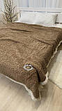 Плед велюровий на овчині Євро 200x230 см, фото 3