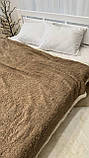 Плед велюровий на овчині Євро 200x230 см, фото 2
