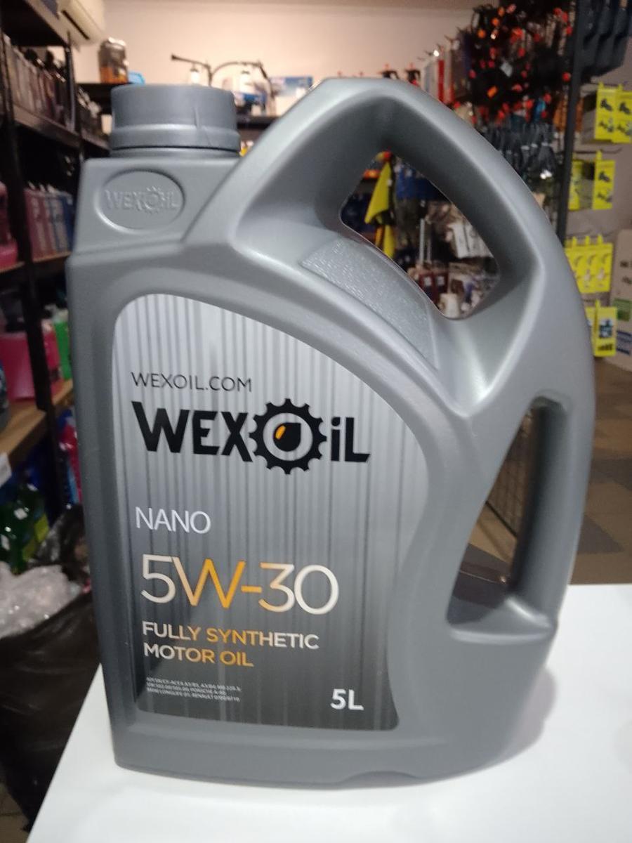 Олива моторна Wexoil Nano 5W-30 у каністрі, 5л., фото 1