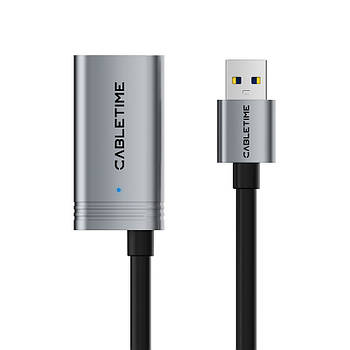 Активний подовжувач CableTime USB 3.0 AM - AF, 15 м (CA18T)
