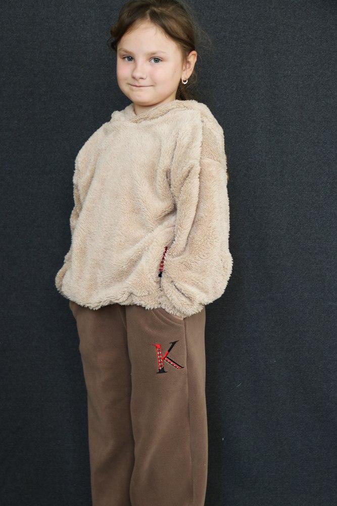 Дитячі штани унісекс "Ягуар" Капучіно, фото 1