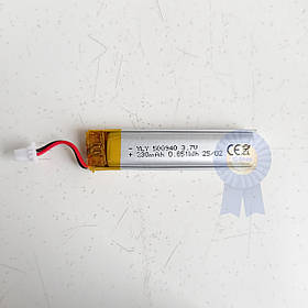 Li-pol акумулятор 230mah (50940)
