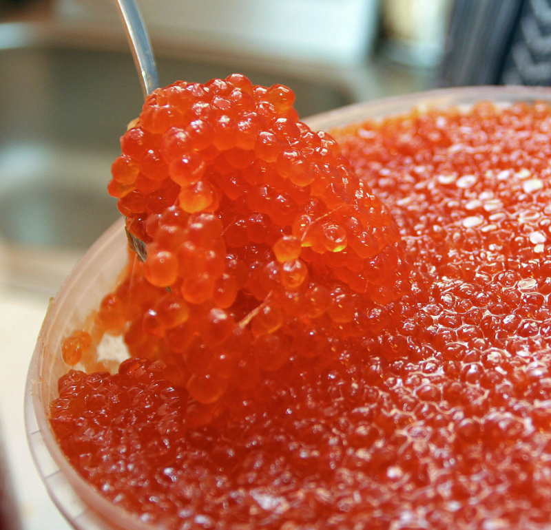 Ікра червона горбуші преміум — 500 грамів, США, фото 1