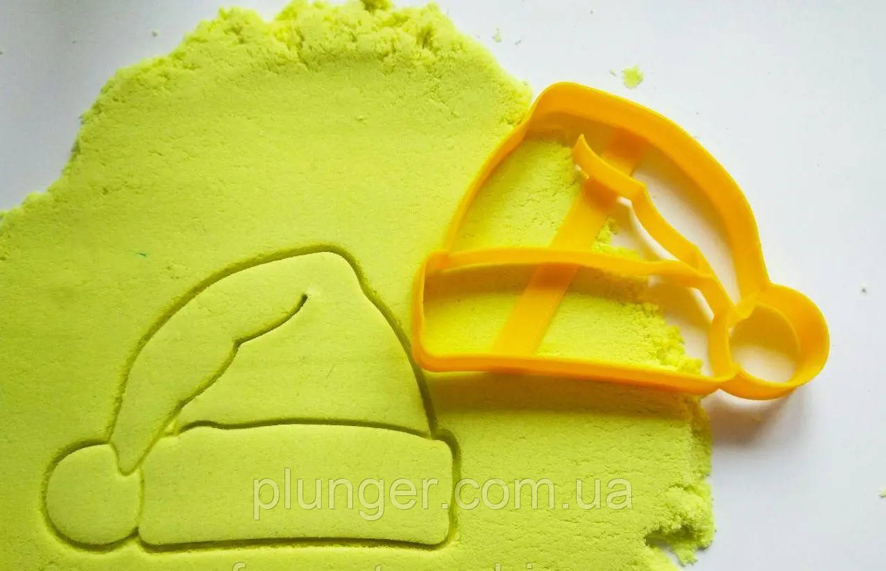 Вирубка пластикова Шапка 10 см, фото 1