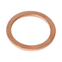 Ущільнювальна шайба; (кільце); мідна; 14х20-1,0мм; 50 штук., фото 4