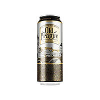 Пиво Old Prague світле солодове фільтроване 500мл.