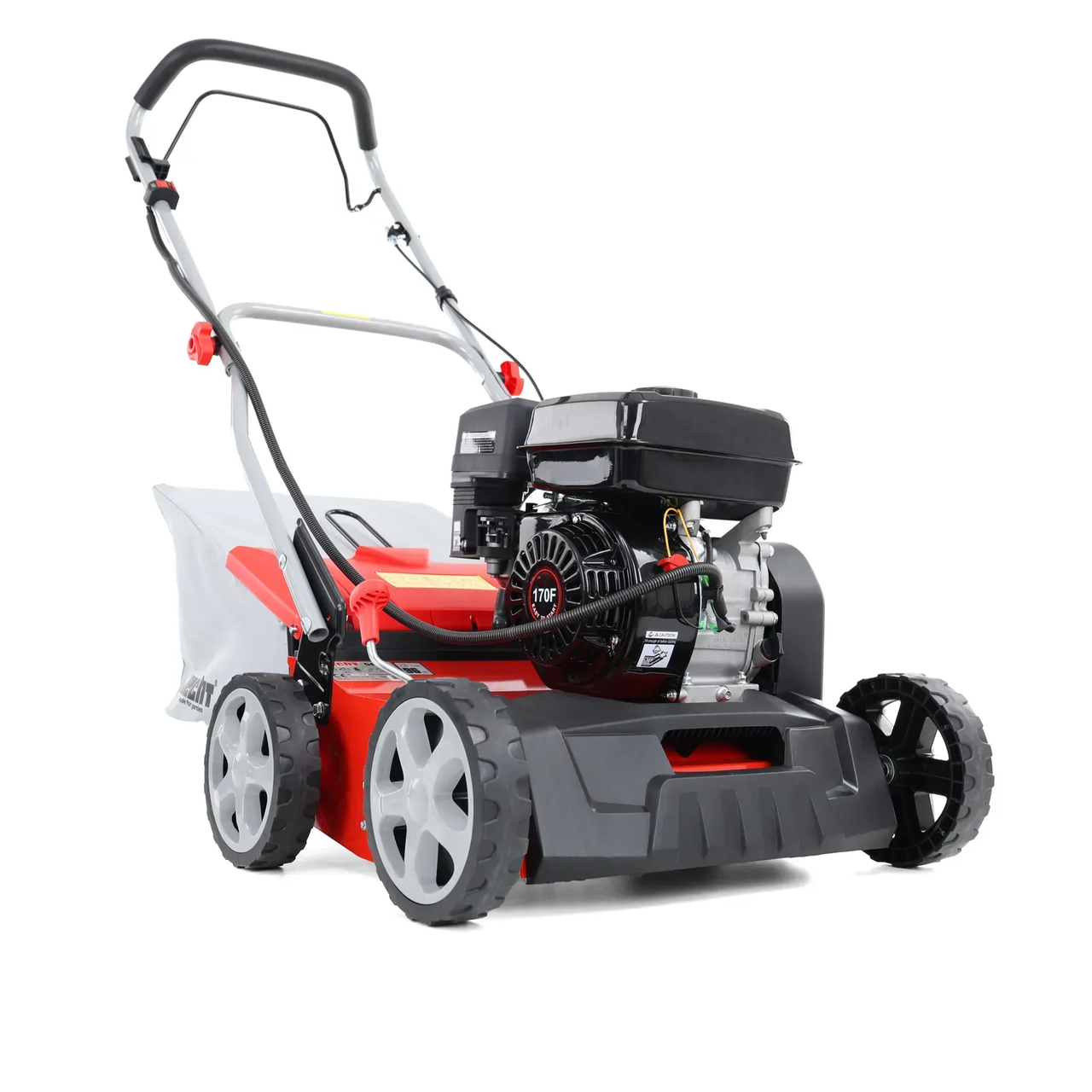 Аератор бензиновий 210 см³, 40 см, 50 л, 35 кг — HECHT 5645 2-in-1, фото 1