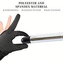 Рукавичка для плойки термостійка 3пальцева для роботи з гарячим інструментом рукавичка на три пальці для укладання волосся