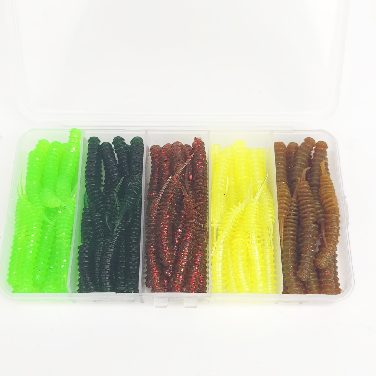 Набір силіконових приманок на щуку Stav Slag 2,4" силіконові приманки в наборі, фото 1