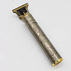 Акумуляторний тример для стрижки волосся + 3 насадки, Vintage T9 / Машинка для стрижки / Тример чоловічий, фото 4