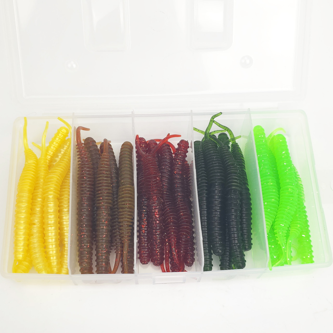 Набір силіконових приманок на щуку Stav Slag 4,3" силіконові приманки в наборі, фото 1