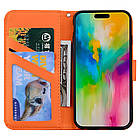 Чохол-книжка Animal Wallet для Apple iPhone 16 Pro Max Frog, фото 8