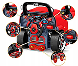 Дитячий набір механіка Iso Trade 26574 (3+, автомобіль із розбірним двигуном, світло та звук, інструменти в комплекті), фото 2