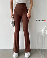 Жіночі лосини кльош на флісі, розмір 42-44, 44-46