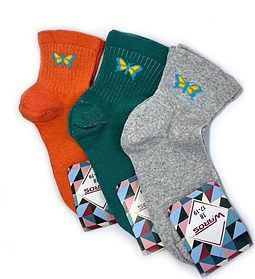 Шкарпетки дитячі стрейч 18 р. Метелик (12 пар!) (Демісезонні) Варос