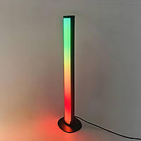 Светодиодный настольный RGB-светильник 5W VALESO BL00034 с пультом и Bluetooth RGB5050 питание от USB корпус черного цвета