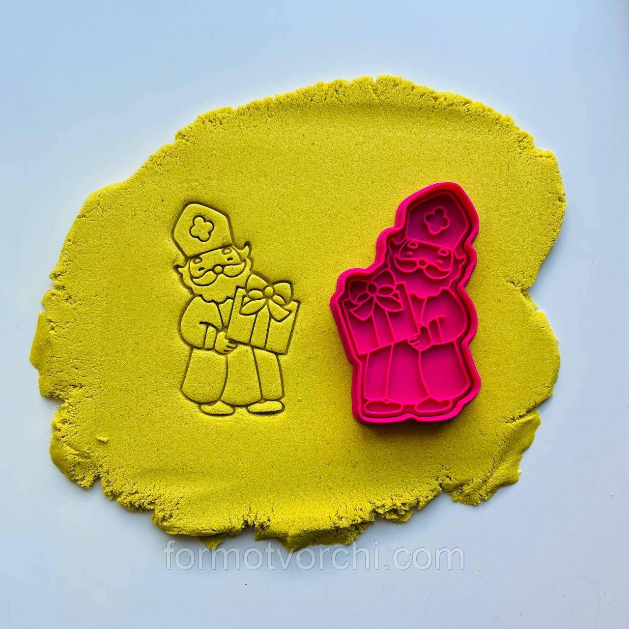 3D-формочки-вирубки для пряників "Миколай 15"