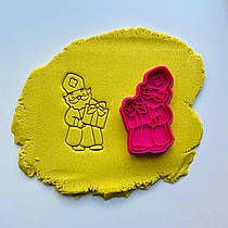 3D-формочки-вирубки для пряників "Миколай 15"