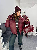 Куртка жіноча зі з'ємним капюшоном 23150