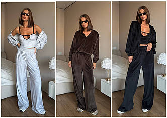 Костюм жіночий спортивний трійка 1073нв р.42-48