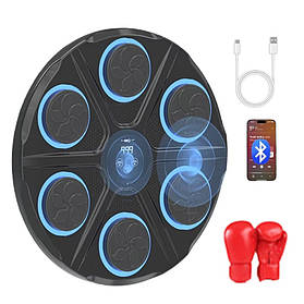 Розумна боксерська мішень з Bluetooth додатком та музикою + дитячі рукавички