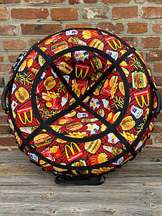 Тюбінг МакДонал червоний 100 см