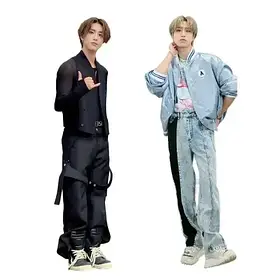 Дакімакура 150х50см Хан Джісон Страй Кідс Stray Kids Джі Сон Хан Ji-sung Подушка з наволочкою двостороння