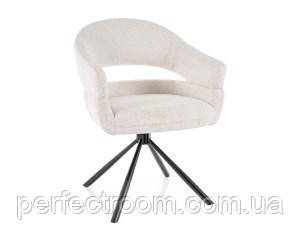 Стілець кухонний BORGO RAVEN чорний каркас / беж 22