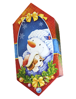 Упаковка для цукерок Новий рік 150-200 грам