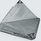 Покривний тент "PLANDEKA" 10×15 м 160 г/м² — водонепроникний тарпаулін для накриття авто, дров і вантажу, фото 5