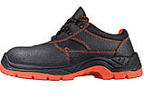 Спецвзуття робоче туфлі з металевим підноском "BHP 201" (Польща), фото 2