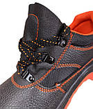 Спецвзуття робоче туфлі з металевим підноском "BHP 201" (Польща), фото 3