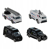 Поліцейський літак Iso Trade 26680 (самоліт + паркінг + машинки, світло та звук, 3+), фото 6