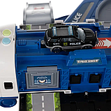 Поліцейський літак Iso Trade 26680 (самоліт + паркінг + машинки, світло та звук, 3+), фото 7